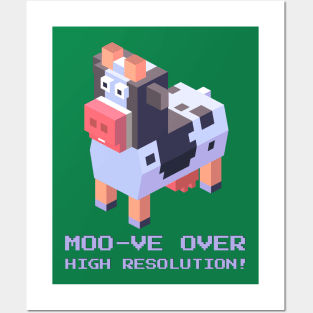 Moo-ve Over, High Resolution Tee for Kids Posters and Art